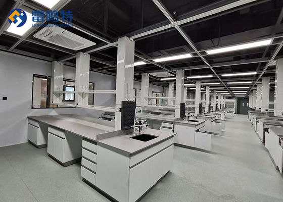 Phenolic Resin Chemistry 0.9m Laboratorium Countertops Furnitur Tahan Kimia Untuk Desktop